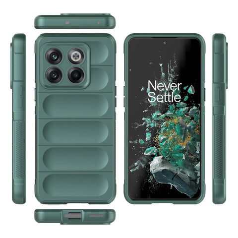 For OnePlus 10T 5G / Ace Pro 5G Shockproof Rugged Design  Phone Case Anti-Scratch Soft TPU Back Cover