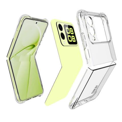 ENKAY HAT PRINCE For Huawei nova Flip 5G Clear Phone Case   Shockproof Anti-Slip TPU Cover