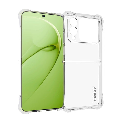 ENKAY HAT PRINCE For Huawei nova Flip 5G Clear Phone Case   Shockproof Anti-Slip TPU Cover