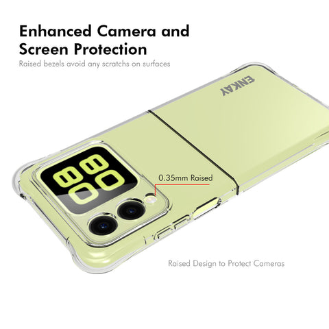 ENKAY HAT PRINCE For Huawei nova Flip 5G Clear Phone Case   Shockproof Anti-Slip TPU Cover