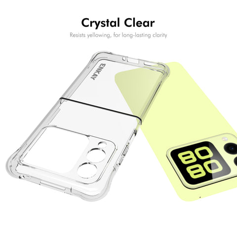 ENKAY HAT PRINCE For Huawei nova Flip 5G Clear Phone Case   Shockproof Anti-Slip TPU Cover