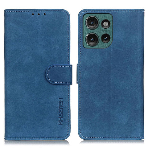 KHAZNEH For Motorola Edge 50 5G Case Retro PU Leather Wallet Stand Phone Cover