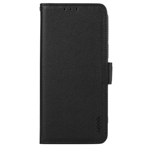 ABEEL For Motorola Edge 50 5G Case Litchi Texture Leather RFID Blocking Phone Cover
