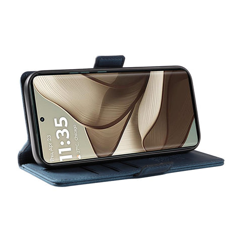 YIKATU YK-005 For Motorola Edge 50 5G Case PU Leather Wallet Phone Cover Skin Touch Feeling