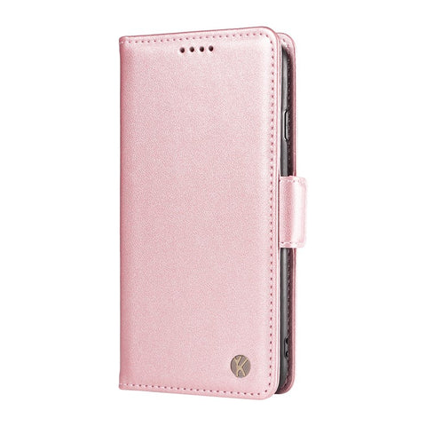 YIKATU YK-003 For Motorola Edge 50 5G Case Wallet Stand Leather Phone Cover Side Buckle