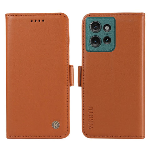 YIKATU YK-003 For Motorola Edge 50 5G Case Wallet Stand Leather Phone Cover Side Buckle