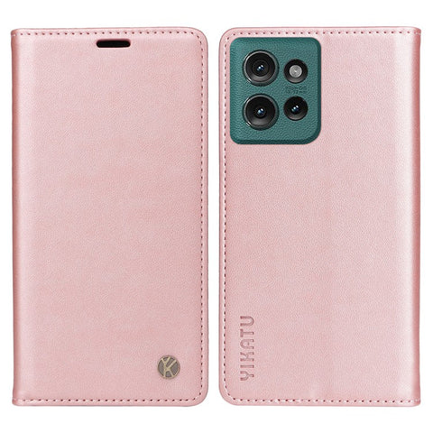 YIKATU YK-001 For Motorola Edge 50 5G Case Stand Leather Phone Cover Strong Magnetic Closure