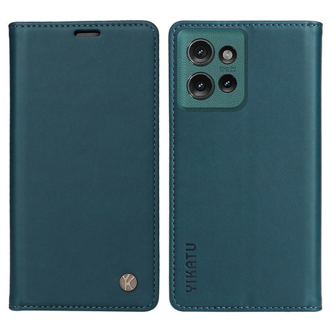YIKATU YK-001 For Motorola Edge 50 5G Case Stand Leather Phone Cover Strong Magnetic Closure