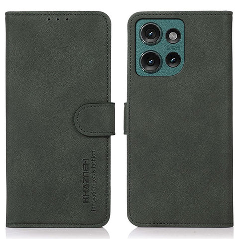 KHAZNEH For Motorola Edge 50 5G Stand Case PU Leather Wallet Phone Cover