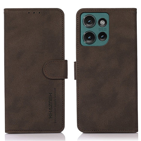KHAZNEH For Motorola Edge 50 5G Stand Case PU Leather Wallet Phone Cover