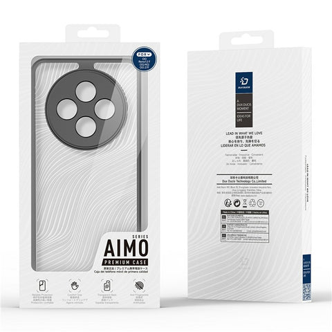 DUX DUCIS Aimo Series For Oppo Reno12 F 5G / 4G / F27 5G Case TPU+PC Matte Phone Cover (REACH Certification)