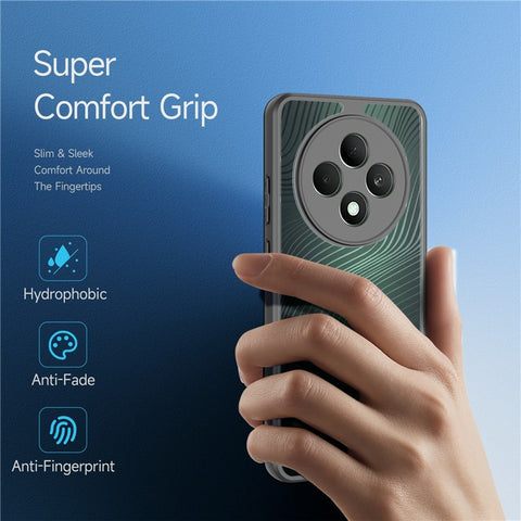 DUX DUCIS Aimo Series For Oppo Reno12 F 5G / 4G / F27 5G Case TPU+PC Matte Phone Cover (REACH Certification)