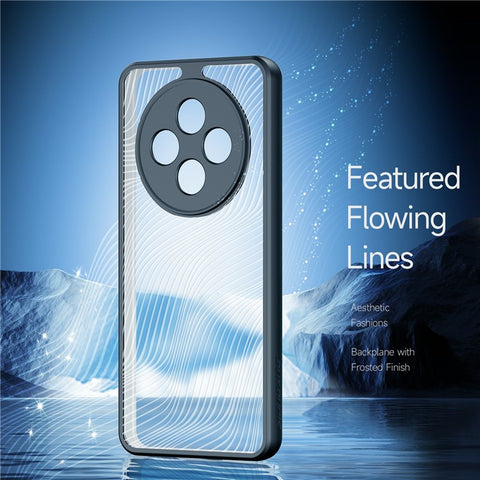 DUX DUCIS Aimo Series For Oppo Reno12 F 5G / 4G / F27 5G Case TPU+PC Matte Phone Cover (REACH Certification)
