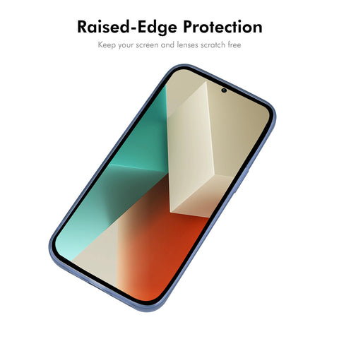 ENKAY HAT PRINCE For Xiaomi Redmi Note 13R Pro 5G   Case Matte TPU Phone Cover with Lens Film + 9H Glass Protector