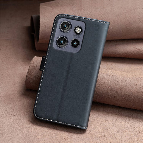 BINFEN COLOR BF17 For Motorola Edge 60 Neo 5G / Edge 50 Neo 5G / Moto S50 5G / ThinkPhone 25 5G Case Wallet Folio Flip Leather Cover