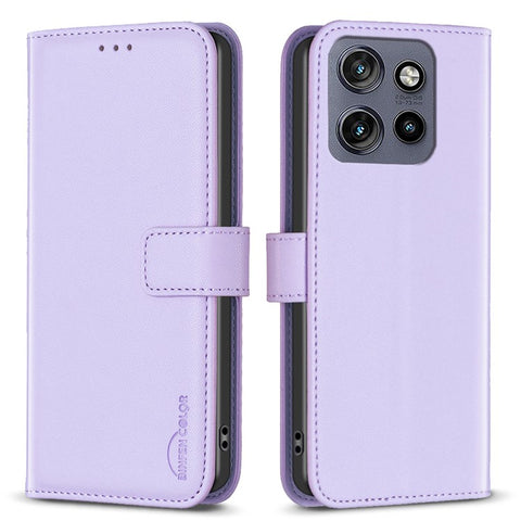 BINFEN COLOR BF17 For Motorola Edge 60 Neo 5G / Edge 50 Neo 5G / Moto S50 5G / ThinkPhone 25 5G Case Wallet Folio Flip Leather Cover
