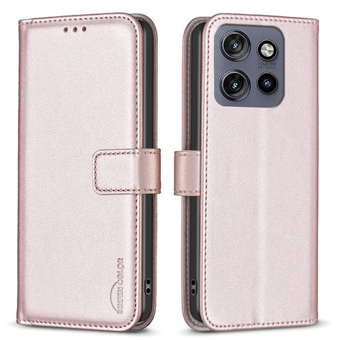 BINFEN COLOR BF17 For Motorola Edge 60 Neo 5G / Edge 50 Neo 5G / Moto S50 5G / ThinkPhone 25 5G Case Wallet Folio Flip Leather Cover