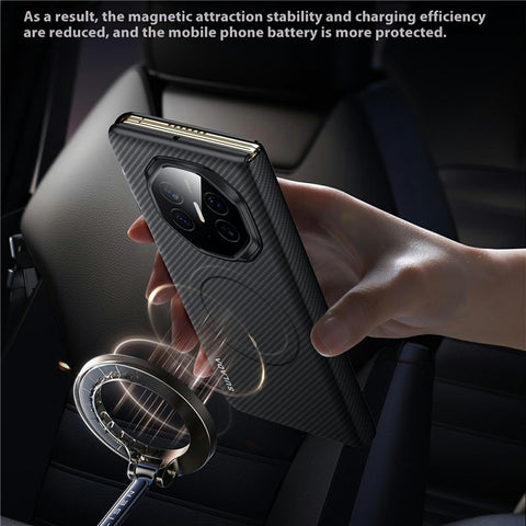 SULADA For Huawei Mate XT Ultimate Case View Window Leather Phone Cover with Auto Wake / Sleep