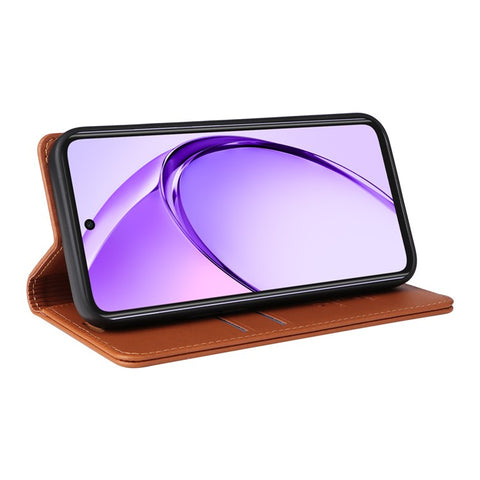 YIKATU For Oppo A5x 5G / A3x 4G / 5G (India) / A3 4G / 5G / A60 5G / A40 4G / A40M 4G Case Stand Leather Phone Cover Strong Magnetic Closure