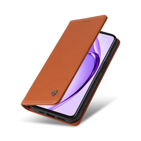 YIKATU For Oppo A5x 5G / A3x 4G / 5G (India) / A3 4G / 5G / A60 5G / A40 4G / A40M 4G Case Stand Leather Phone Cover Strong Magnetic Closure