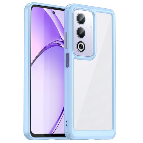 For Oppo A80 5G / A3 Pro (Global) 5G Case TPU +Acrylic Protective Clear Phone Cover