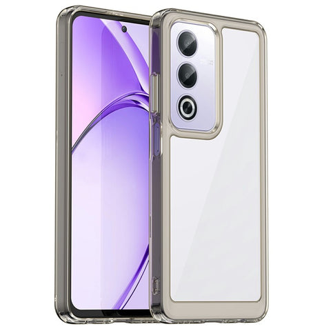 For Oppo A80 5G / A3 Pro (Global) 5G Case TPU +Acrylic Protective Clear Phone Cover