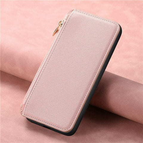 For OnePlus Ace 3 5G / 12R 5G Case Cross Texture Leather Detachable Magnetic Phone Cover