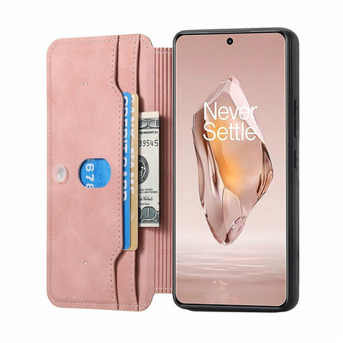 For OnePlus Ace 3 5G / 12R 5G Case Cross Texture Leather Detachable Magnetic Phone Cover