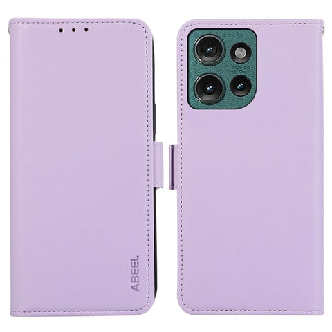ABEEL For Motorola Edge 50 5G Case Leather Phone Cover with RFID Blocking Wallet