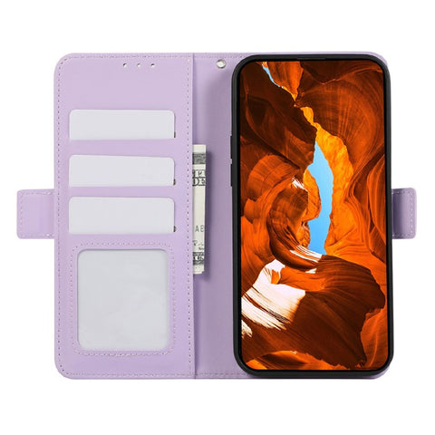 ABEEL For Motorola Edge 50 5G Case Leather Phone Cover with RFID Blocking Wallet