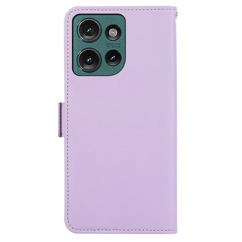 ABEEL For Motorola Edge 50 5G Case Leather Phone Cover with RFID Blocking Wallet