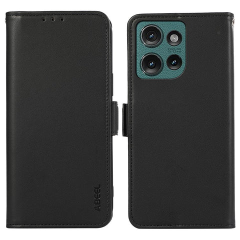 ABEEL For Motorola Edge 50 5G Case Leather Phone Cover with RFID Blocking Wallet