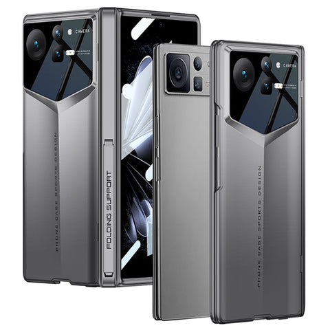 GKK For Xiaomi Mix Fold 2 5G Case Magnetic Hinge Protection PC Phone Cover with Tempered Glass Screen Protector