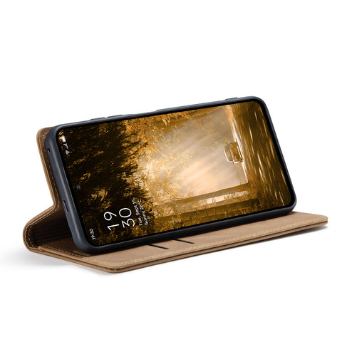 CASEME For Oppo Reno12 F 5G Case  013 Series Card Holder Stand Leather Phone Cover