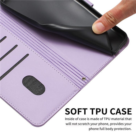 Leather Case for Oppo A80 5G / K12x 5G (India) / A3 Pro (Global) 5G / A3 Pro (India) 5G Cats Imprint Leather Wallet Phone Cover with Strap