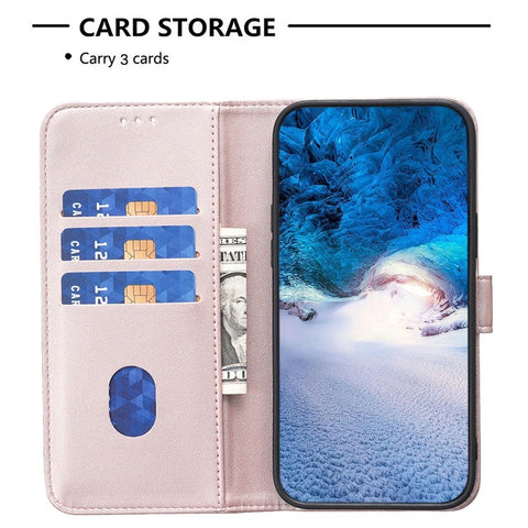 BINFEN COLOR BF17 For Motorola Moto G75 5G Case Wallet Folio Flip Leather Cover