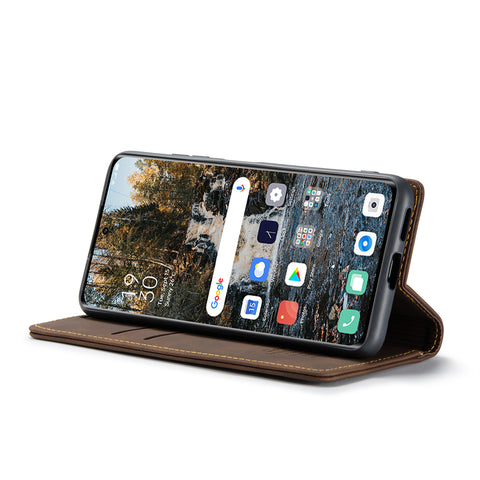 CASEME For Oppo A1 Pro 5G / Oppo Reno8 T 5G Case  013 Series Card Holder Stand Leather Phone Cover