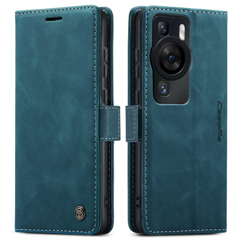 For Huawei P60 Case CASEME 013 Series Card Holder Stand Leather Phone Cover