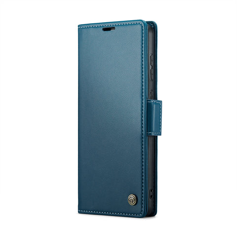CASEME For Huawei Mate 60 Pro+ / Huawei Mate 60 Pro Leather Case  023 RFID Blocking 3 Card Slot Mobile Cover