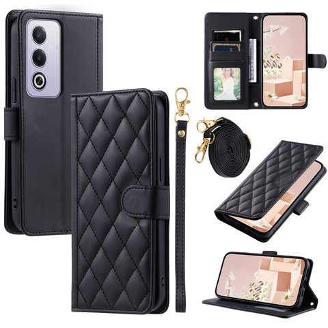 Leather Case for Oppo A80 5G / K12x 5G (India) / A3 Pro (Global) 5G / A3 Pro (India) 5G / A3x 5G (China) Wallet Phone Cover