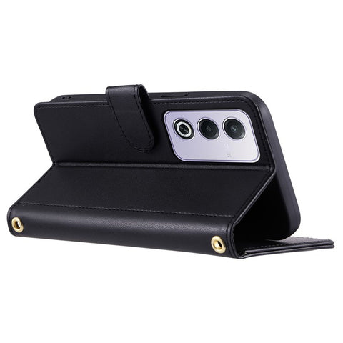 Leather Case for Oppo A80 5G / K12x 5G (India) / A3 Pro (Global) 5G / A3 Pro (India) 5G / A3x 5G (China) Wallet Phone Cover