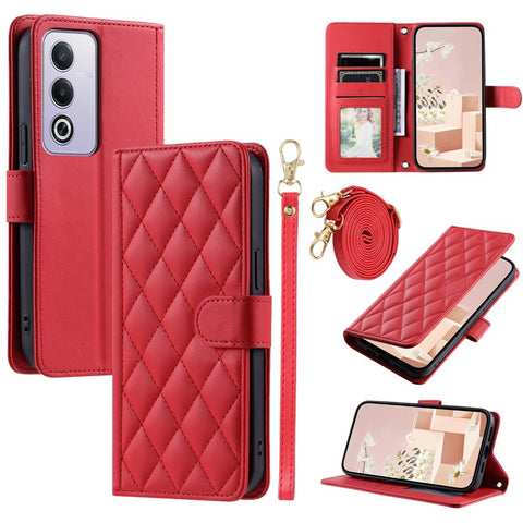 Leather Case for Oppo A80 5G / K12x 5G (India) / A3 Pro (Global) 5G / A3 Pro (India) 5G / A3x 5G (China) Wallet Phone Cover