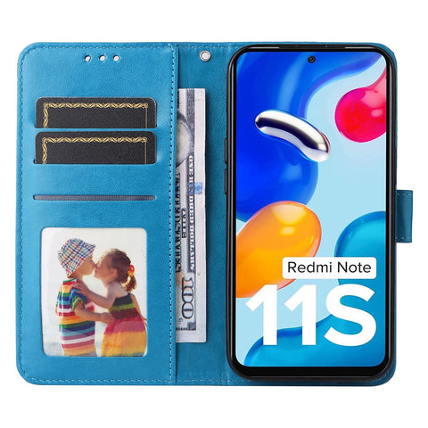 For Xiaomi Redmi Note 11 Pro 5G (MediaTek) / Note 11 Pro+ 5G / Poco X4 NFC / 11i 5G Sunflower Imprinted Leather Case Stand Wallet Phone Cover