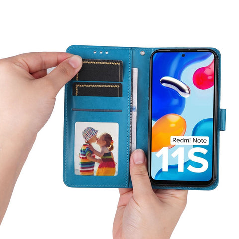 For Xiaomi Redmi Note 11 Pro 5G (MediaTek) / Note 11 Pro+ 5G / Poco X4 NFC / 11i 5G Sunflower Imprinted Leather Case Stand Wallet Phone Cover