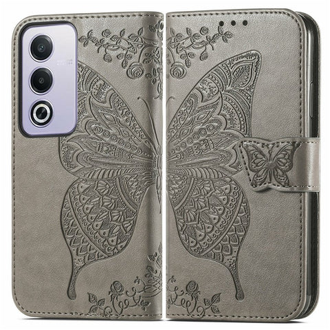 For Oppo A80 5G Case PU Leather Wallet Phone Cover Butterfly Pattern