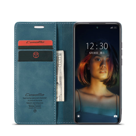CASEME For Xiaomi Poco X3 GT / Xiaomi Redmi Note 10 Pro 5G (China) Case  013 Series Card Holder Stand Leather Phone Cover