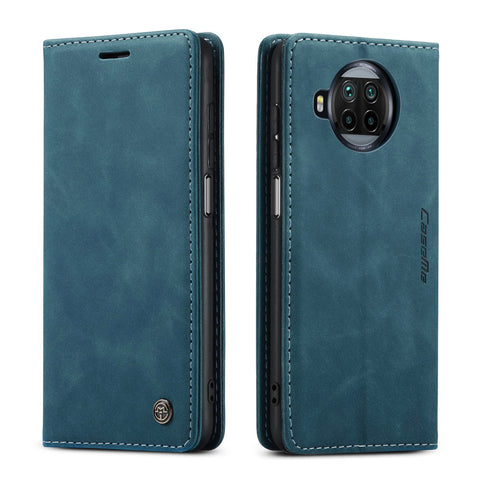 CASEME For Xiaomi Redmi Note 9 Pro 5G / Xiaomi Mi 10T Lite 5G Case  013 Series Card Holder Stand Leather Phone Cover