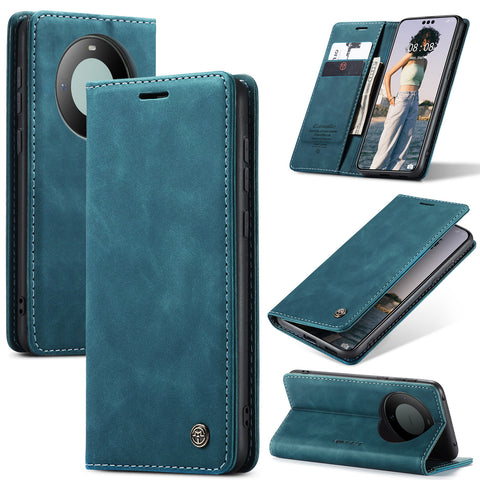 CASEME For Huawei Mate 60 Pro+ / Huawei Mate 60 Pro Case  013 Series Card Holder Stand Leather Phone Cover