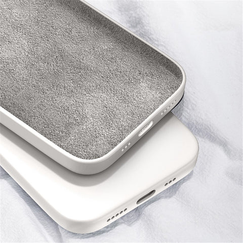 For Oppo A57 (2022) 5G / A77 5G Bump Proof Rubberized TPU Phone Case with Microfiber Lining Straight Edge Cell Phone Back Cover