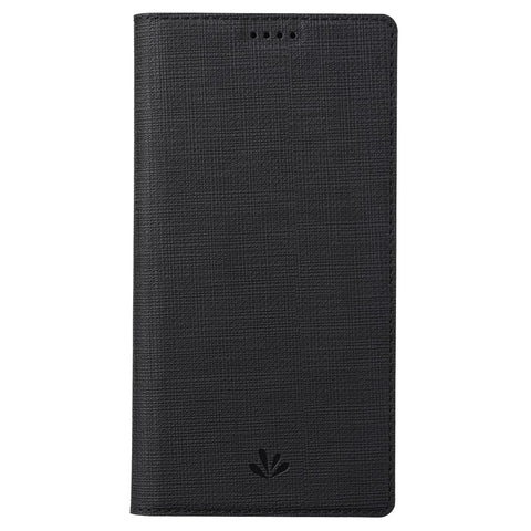 VILI DMX Series for OnePlus 10T 5G / Ace Pro 5G Card Slot Folio Flip Cover Magnetic Auto-absorbed PU Leather Stand Case